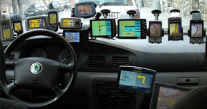 Новые такси со встроенной видеосистемой